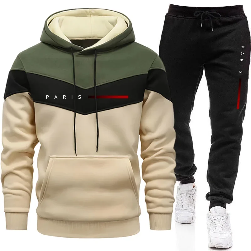 Street Fashion Male - Męski zestaw bluz z kapturem w