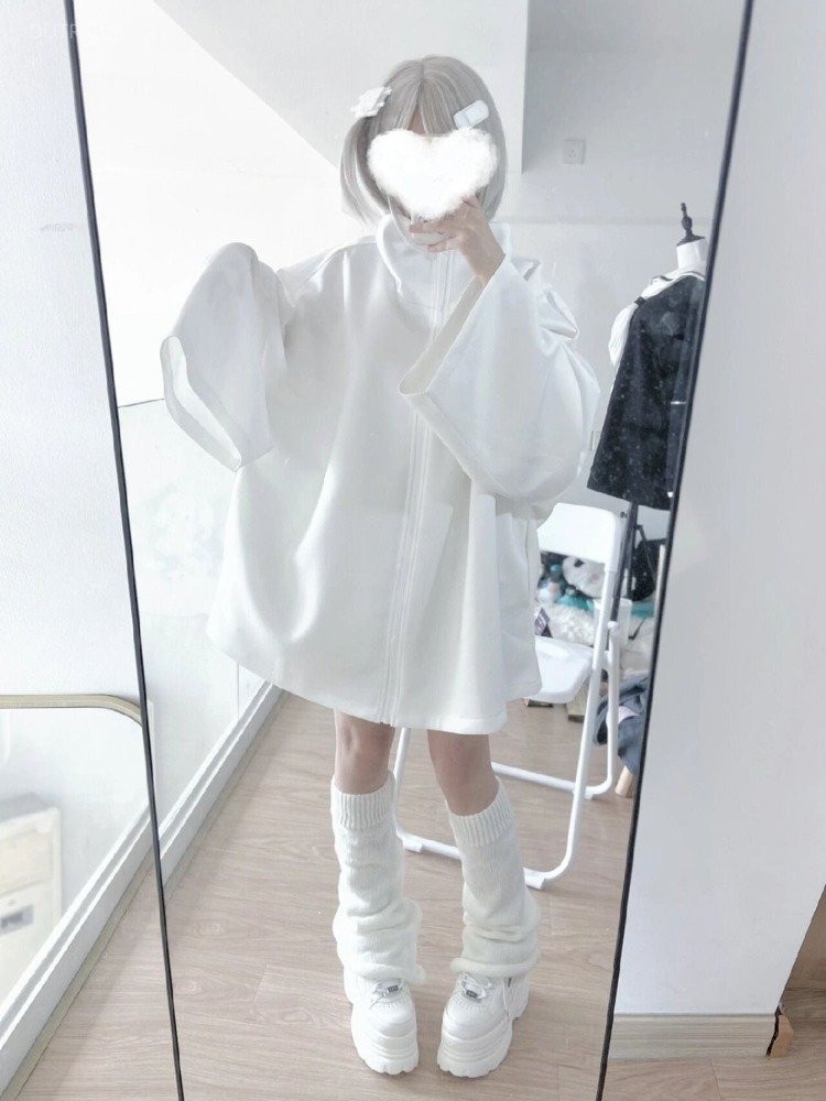 Street Fashion In Japanese - 2025 Ropa Mujer Streetwear Płaszcz dla