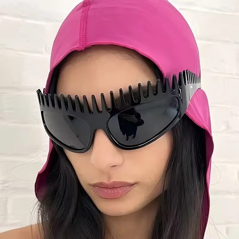Quirky Street Fashion - 1 szt. Damskie modne okulary Nowy