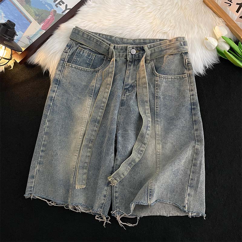 Letnie cienkie spodenki jeanso – Street Fashion In Japanese recenzja i cena