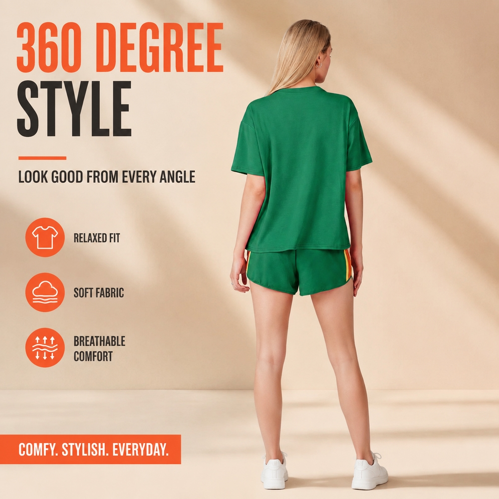 Damski dwuczęściowy zestaw dre – Street Fashion Dance recenzja i cena