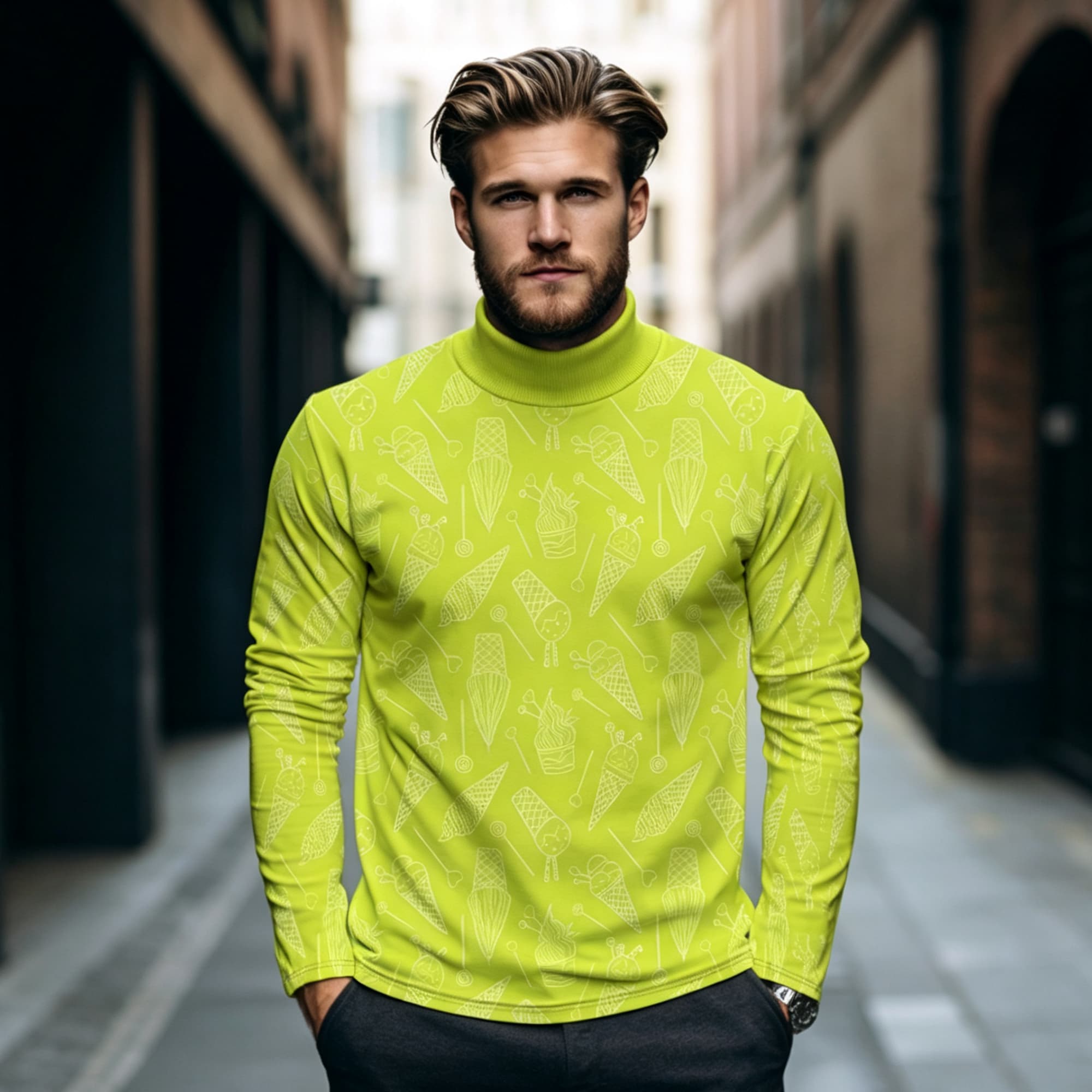 Męska koszulka z długim rękawe – Fashion Streetwear recenzja i cena