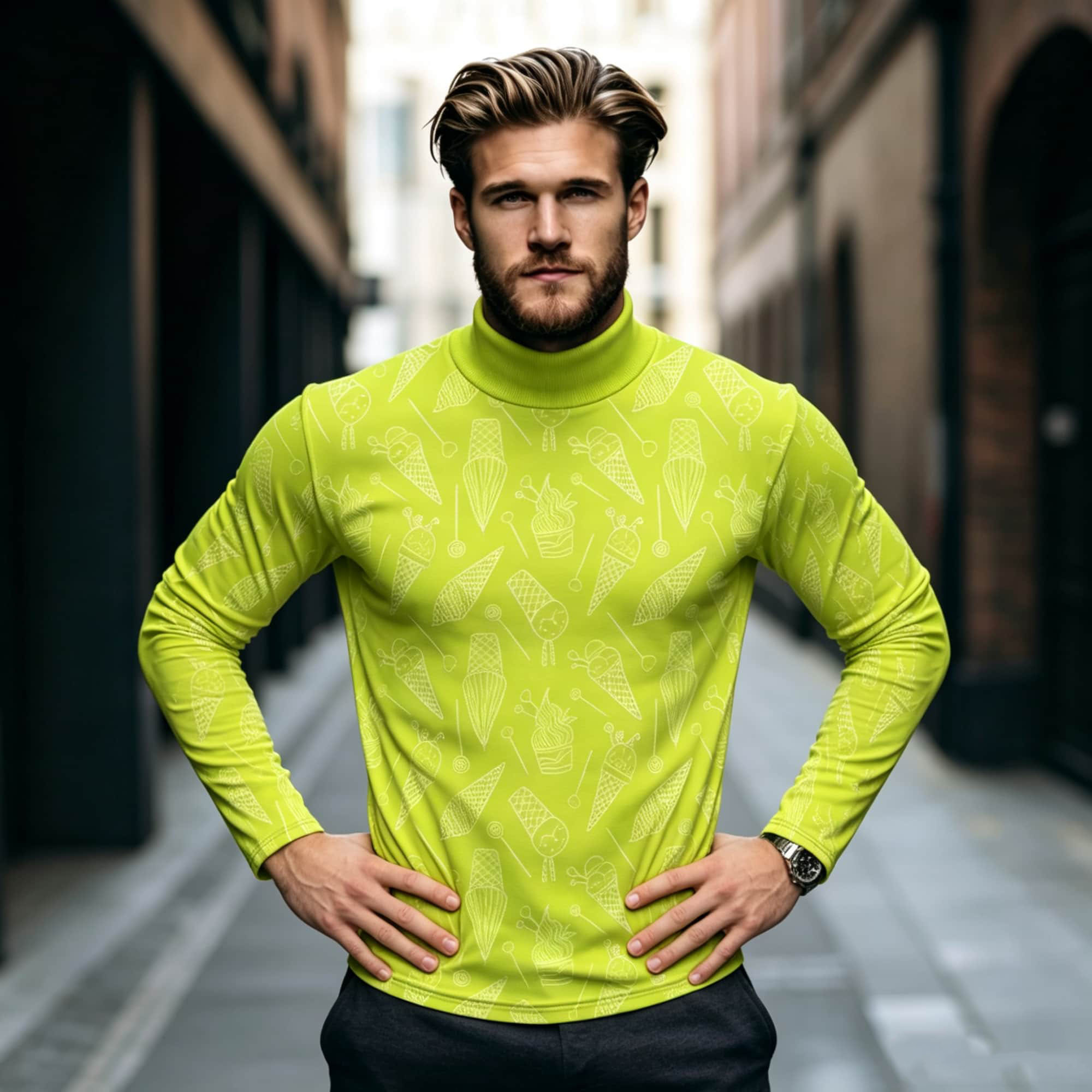 Męska koszulka z długim rękawe – Fashion Streetwear recenzja i cena