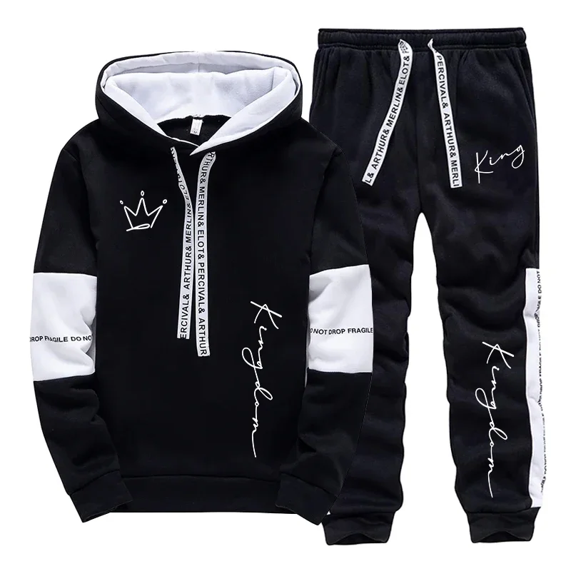 Męski zestaw: bluza z kapturem – Street Fashion Male recenzja i cena