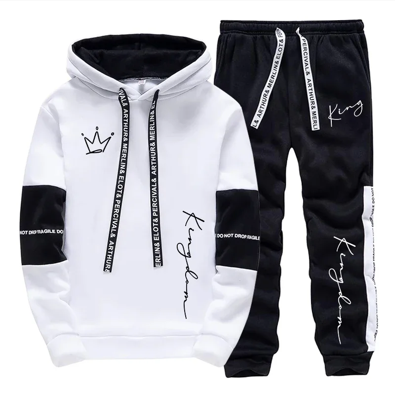 Męski zestaw: bluza z kapturem – Street Fashion Male recenzja i cena