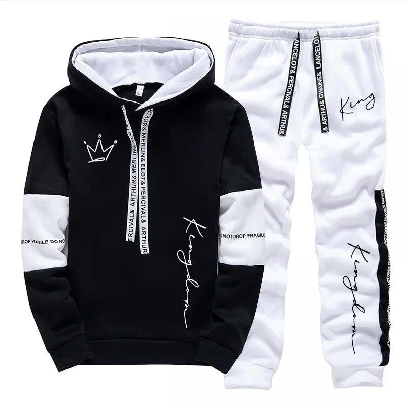 Męski zestaw: bluza z kapturem – Street Fashion Male recenzja i cena
