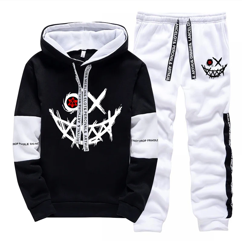 Męski Zestaw/Bluza z Kapturem/ – Street Fashion Male recenzja i cena