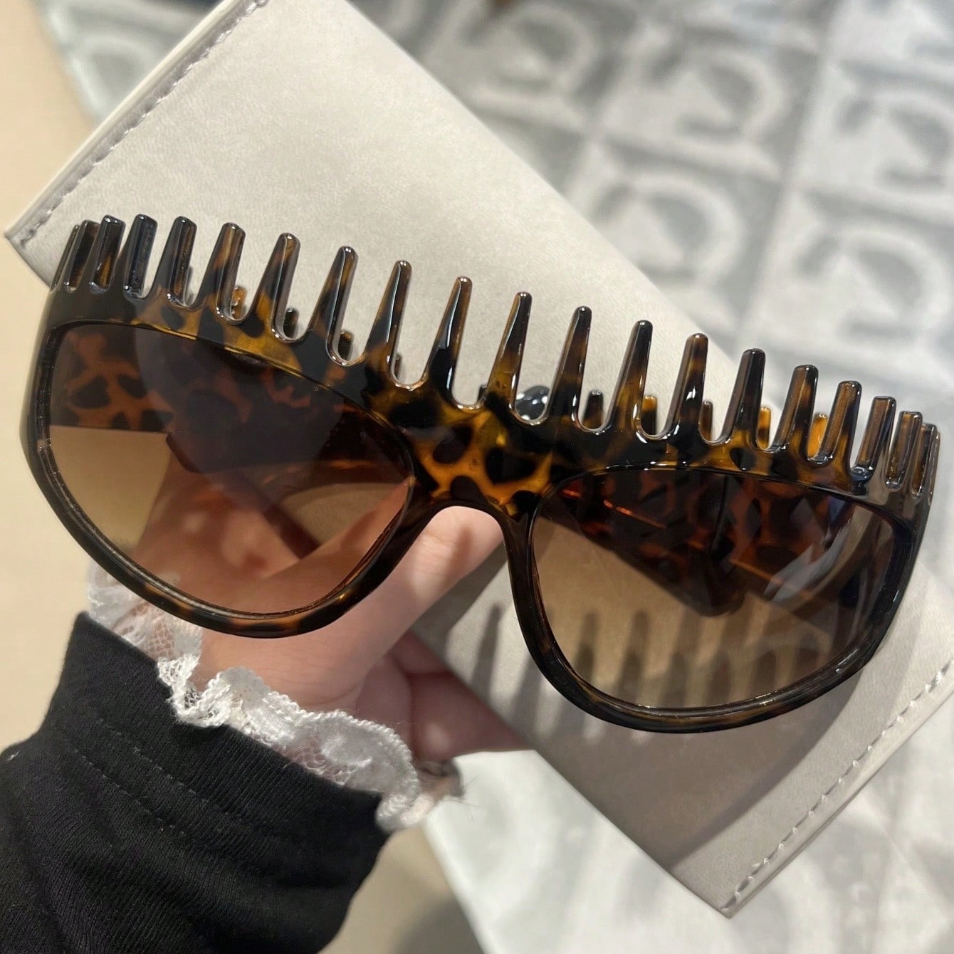 1 szt. Damskie modne okulary N – Quirky Street Fashion recenzja i cena